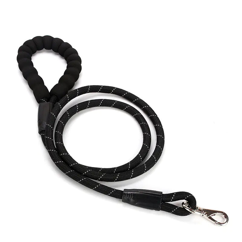 Spring Explosion-Proof Pet Leash with Reflective Nylon