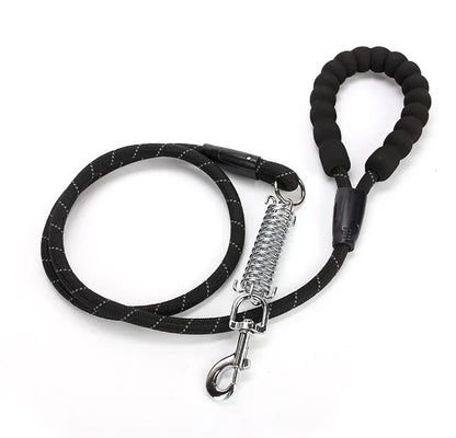 Spring Explosion-Proof Pet Leash with Reflective Nylon