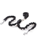 Double Headed Retractable Dog Leash with Pull Rope